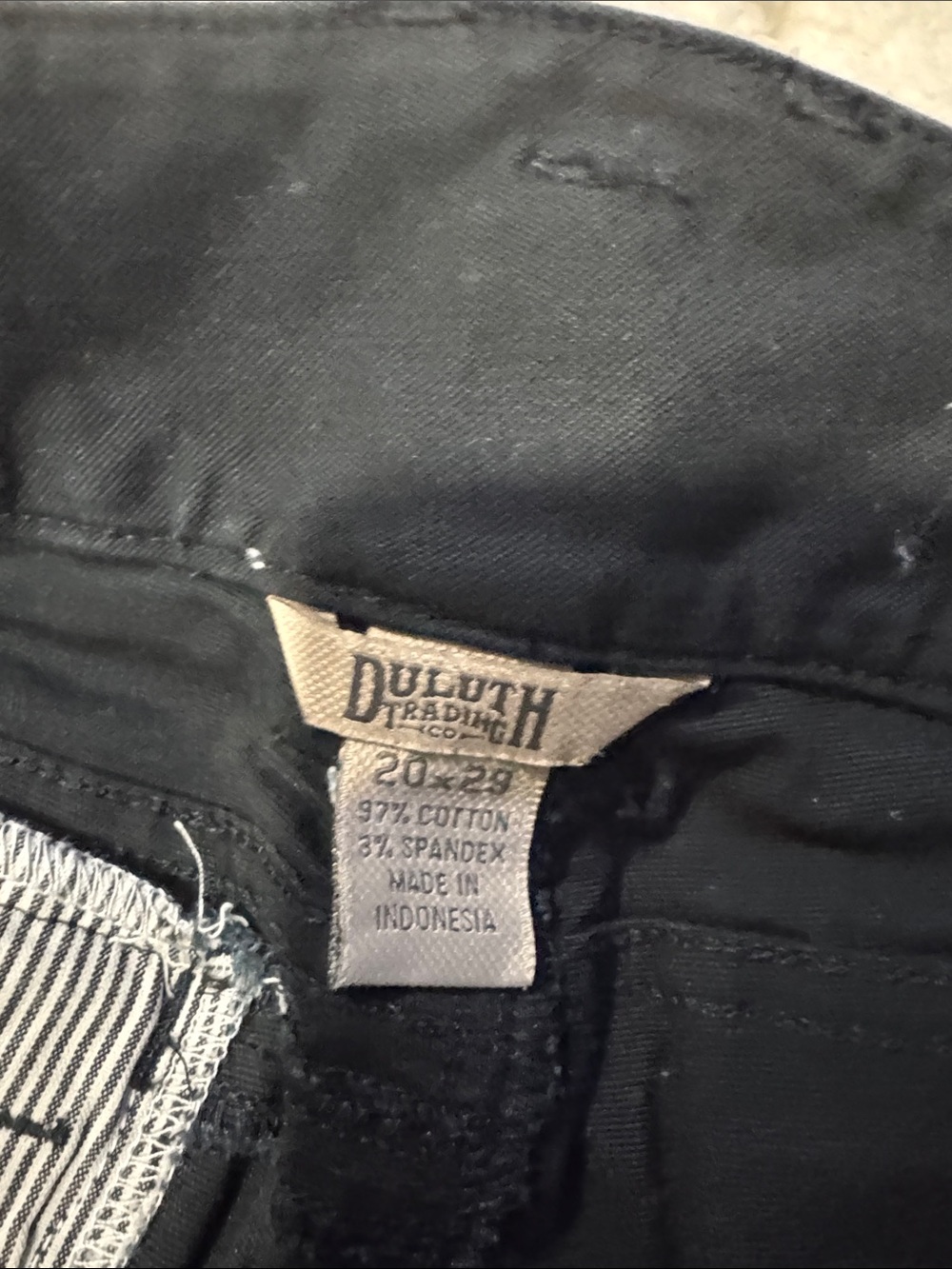 Duluth Trading Co Firehose Black Women's Boot Cut Work Pants - Picture 6 of 8
